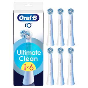 Oral-B iO Ultimate clean borsthuvud, vit