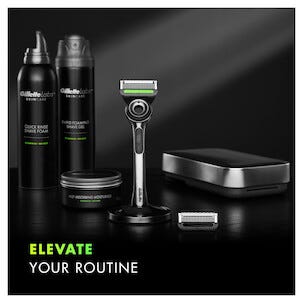 Gillette Labs Exfoliating barberhøvel med 2 barberblader.