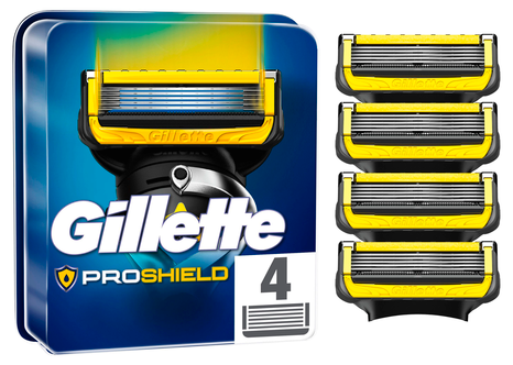Rakblad Gillette Fusion ProShield Yellow 4-pack