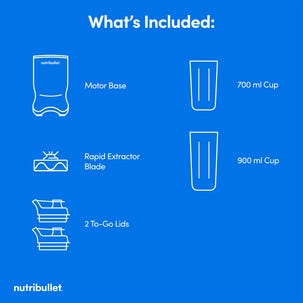 NutriBullet Ultra 1200 blender svart, NB1206DGCC