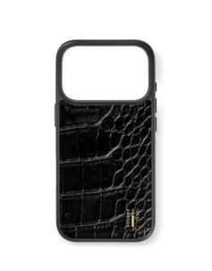 Ideal of Sweden Black Croco iPhone 17 Pro Max / iPhone 18 Pro Max, svart