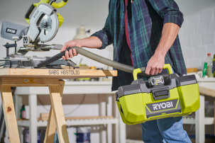 Pölynimuri Ryobi R18PV-0