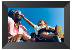 Exibel digital fotoramme 10,1 tommer med wifi