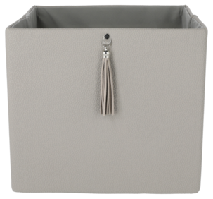 Förvaringslåda kvadrat, konstläder