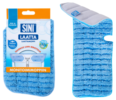 Sini refillmopp av mikrofiber til flisegulv