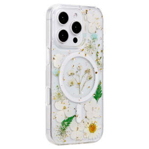 Anmiki mobildeksel Flower for iPhone 17e / 16e / 15 / 14 / 13