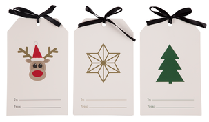 Papirposer, Jul, 3 stk.