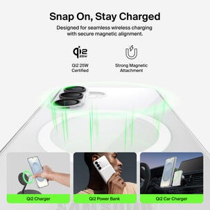 Belkin ScreenForce Titan 3-i-1 skjermbeskytter for Galaxy S26+