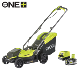 Ryobi Keräävä akkuruohonleikkuri Bio-Clip 18 V, RLM18X33B50
