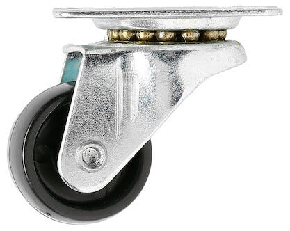 Länkhjul svängbart