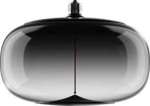Smokey LED-lampa E27, magnetiskt filament, 30 cm