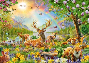 Ravensburger barnpussel 100, 150, 200 eller 300 bitar