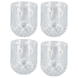 Dricksglas plast transparent 32 cl, 4-pack