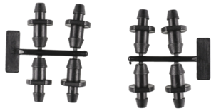 Droppbevattning växthus och trädgårdsland, 35 plantor