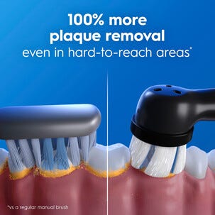 Oral-B iO2 Duo eltandborste, 3 borstlägen, 2 pack