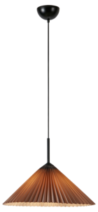 Markslöjd Plisado plisserad taklampa grå, 50 cm