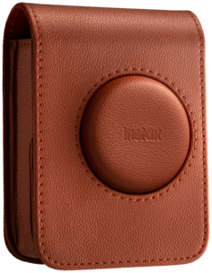 Instax Mini Evo Case kamerafodral konstläder, brun