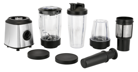 Multiblender med juicepress och take away-mugg