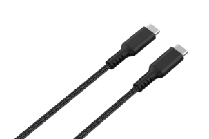 Tygklädd USB C kabel 1,5m USB-C till USB-C Clas Ohlson