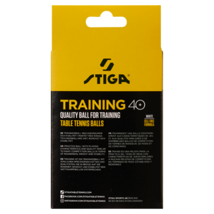 Stiga Training 40+ Pingispallot, 12 kpl