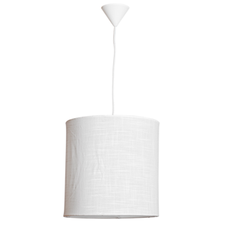 By Rydéns Florence taklampe i lin, hvit