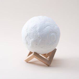 Tor månelampe porselen hvit, 21 cm, Northlight