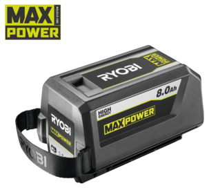 Ryobi batteri 36 V, 8,0 Ah Max Power RY36B80B