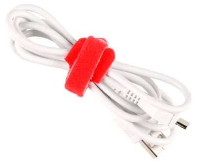 Kabelhållare med kardborre 5-pack