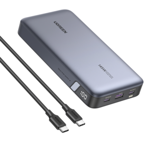 Ugreen Nexode powerbank 25000 mAh 145 W, 3 portar