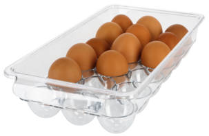 Eggholder til kjøleskap, 18 egg