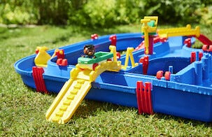 AquaPlay MegaBridge vattenbana med tillbehör, från 3 år