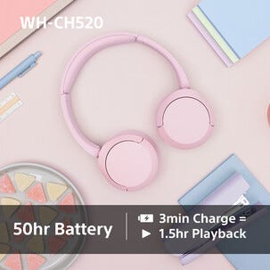 Sony WH-CH520 trådlösa on ear hörlurar