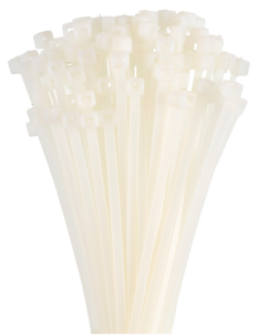 Buntband vita, 100-pack