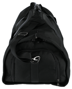 Dresspose herre og dame, duffelbag, svart