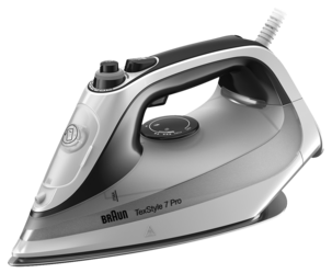 Braun TexStyle 7 Pro Höyrysilitysrauta, FreeGlide 3D