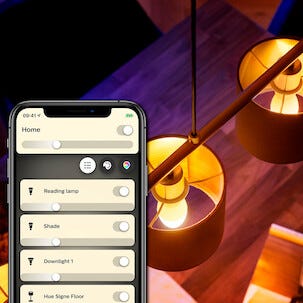 Philips Hue White LED-lamppu 5,5 W E14 2 kpl, Bluetooth