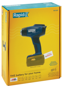 Rapid RX1000 batteridrevet varmepistol 18 V