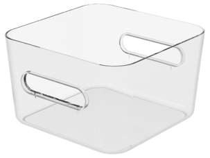 SmartStore Compact Square förvaringslåda plast, genomskinlig
