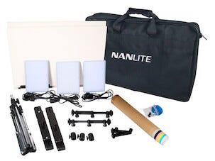 Nanlite Compac 20 3 Light Kit, belysning för produktfotografering