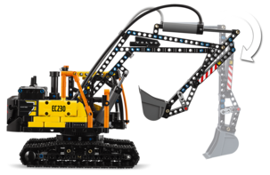 LEGO Technic Volvo FMX lastebil og EC230 elektrisk gravemaskin 42175, fra 10 år