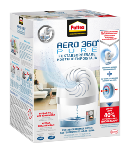 Pattex Aero 360 luftavfuktare, 20 m2