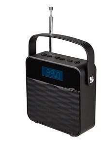 FM-RADIO M BLUETOOTH SVART
