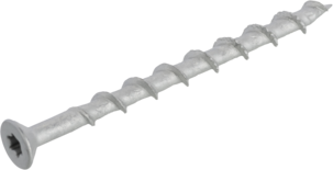 Lättbetongskruv försänkt T30, Dacromet