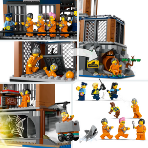 LEGO City Poliisivoimien Vankisaari 60419, yli 7-vuotiaille