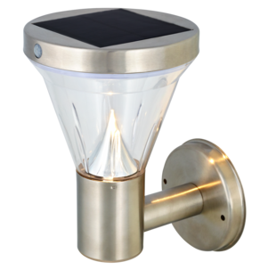 Northlight utelys med solcelle og bevegelsessensor