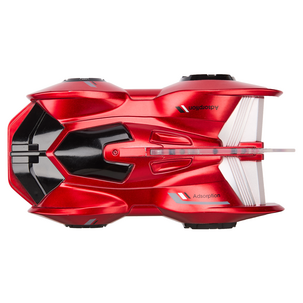 Fjernstyrt bil for vegg og tak med fjernkontroll, rød