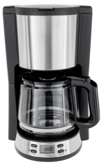 Kaffebryggare med timer, 10 koppar