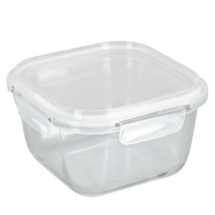 Matlåda glas 15 x 15 x 7,9 cm, 1 l