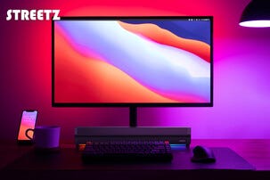 Streetz SB100 lydplanke med Bluetooth og RGB, oppladbar