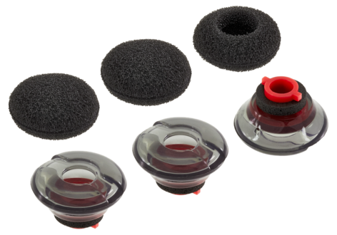 Øreplugger Medium Plantronics/Poly/HP, 3-pakning 